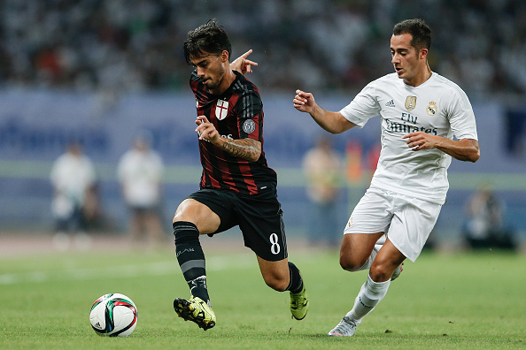 Suso, giocatore del Milan