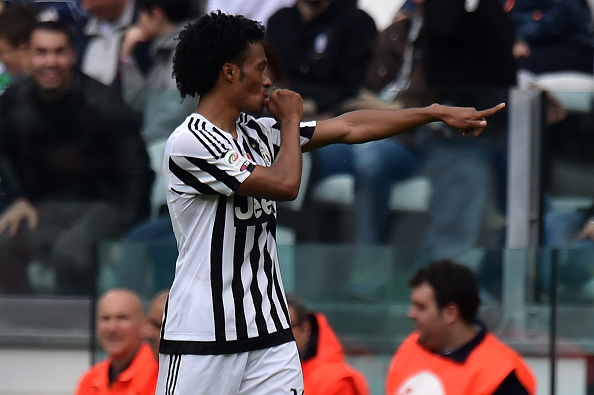 Cuadrado con la maglia della Juventus