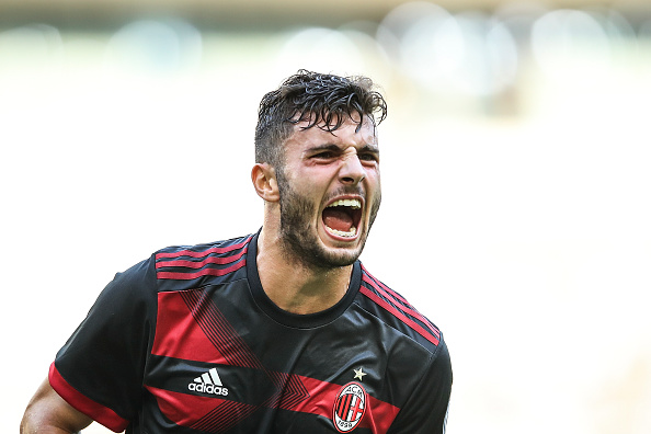 Patrick Cutrone, miglior marcatore del Milan nell'ultima stagione.