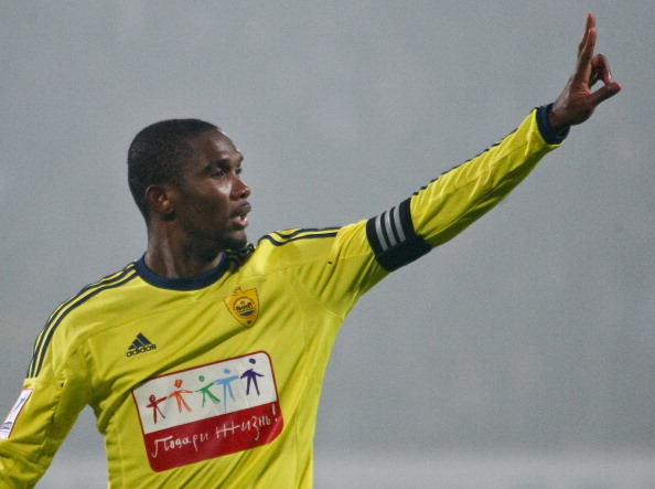Eto'o Anzhi Makhachkala