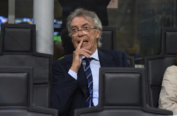Massimo Moratti, storico presidente dell'Inter.