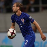 Ivan Strinic, terzino sinistro appena acquistato dal Milan.