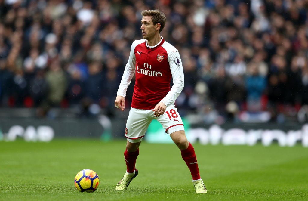 Nacho Monreal Milan-Arsenal