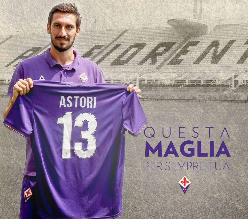 Ritiro maglia Astori