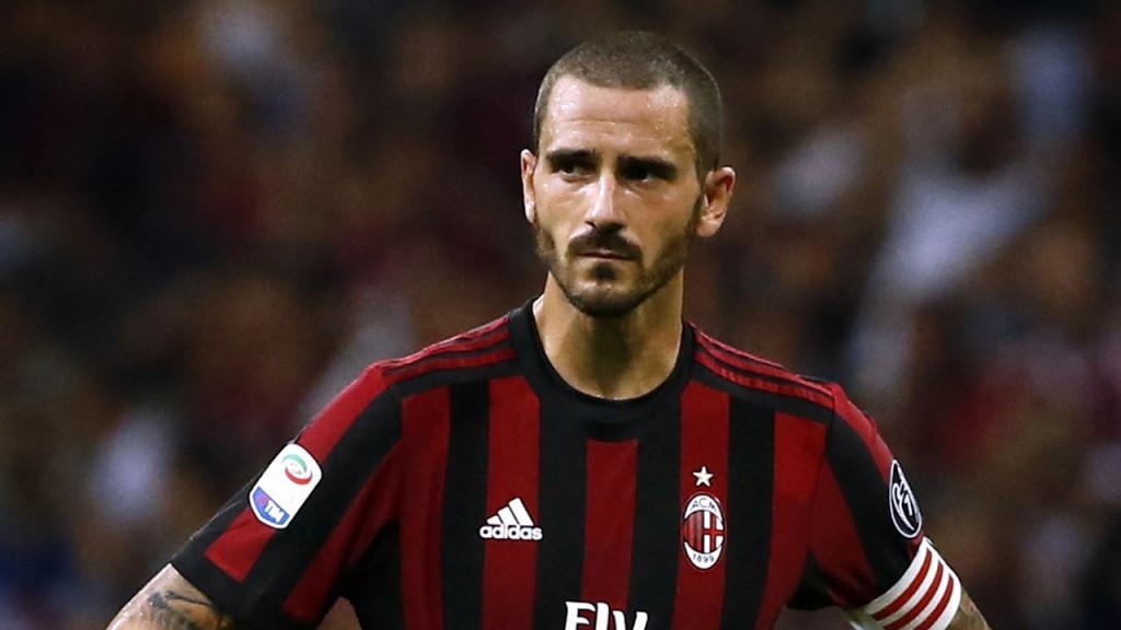 Leonardo Bonucci, alla prima stagione da capitano al Milan.
