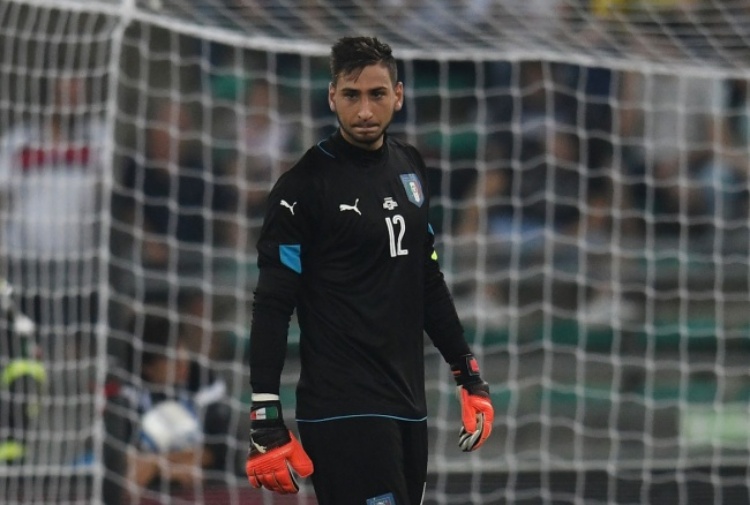 Gigio Donnarumma è stato il più giovane portiere esordiente della Nazionale.