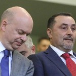 L'AD del Milan Fassone e il DS rossonero Mirabelli.