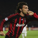 Andrea Pirlo, grande leggenda rossonera.