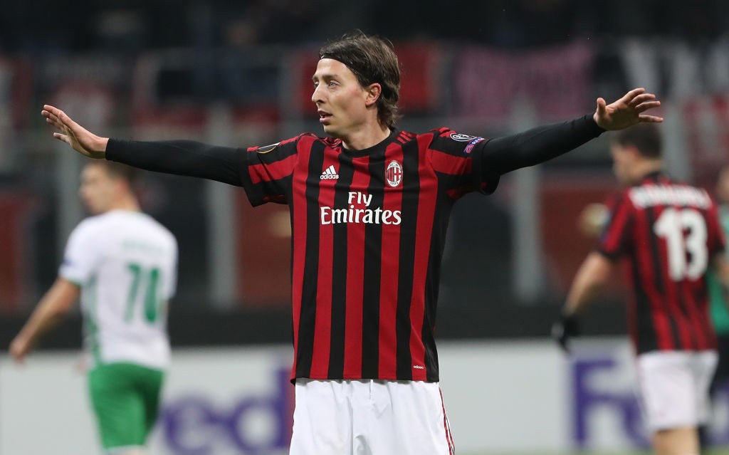 Montolivo con la maglia del Milan