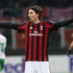 Montolivo con la maglia del Milan