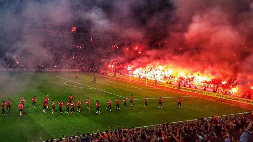 I tifosi del Galatasaray.