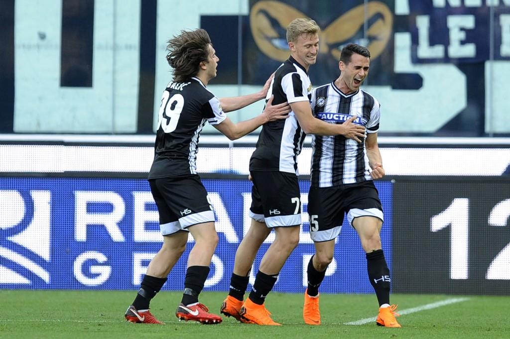 Kevin Lasagna, attaccante italiano classe 1992.