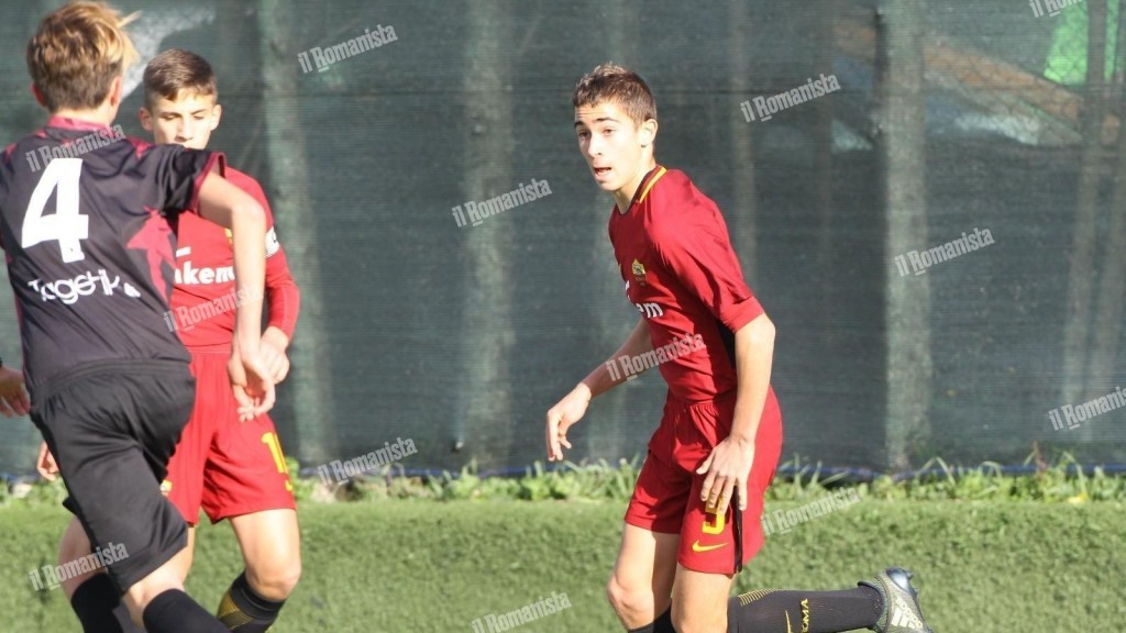 Leonardo Rossi, 14enne attaccante italiano.