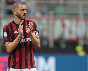 Bonucci ai tempi del Milan