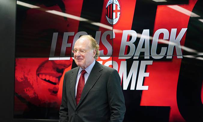 Paolo Scaroni, nuovo presidente del Milan.