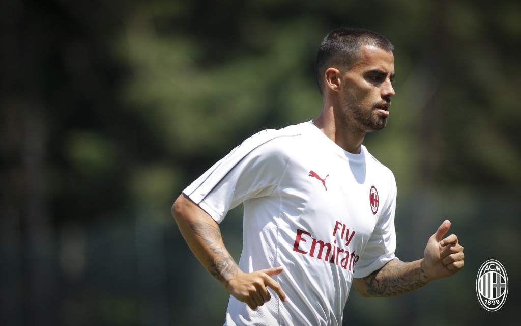 News Milan - Suso in questi giorni di raduno a Milanello.