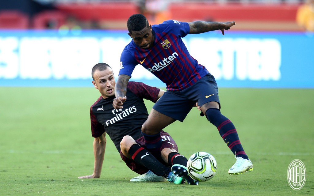 Luca Antonelli, terzino sinistro classe 1987 del Milan.