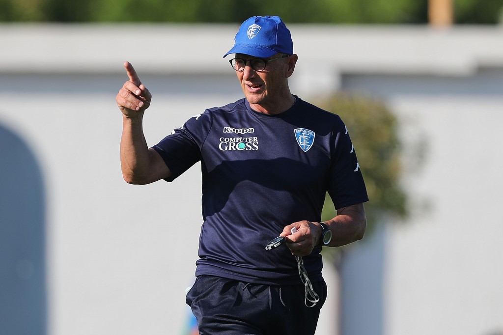 Andreazzoli quando ancora allenava l'Empoli