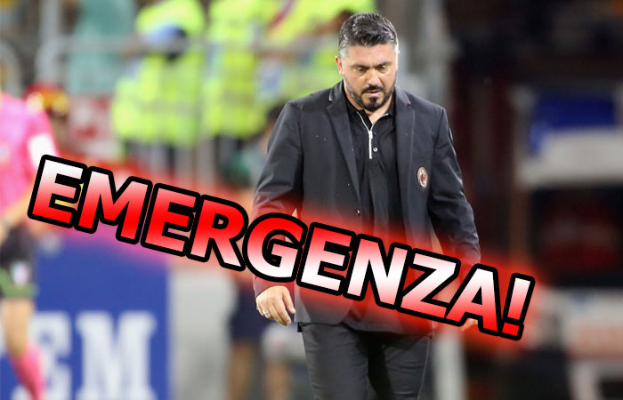 News Milan, Gattuso potrebbe pagare presto per gli ultimi risultati negativi