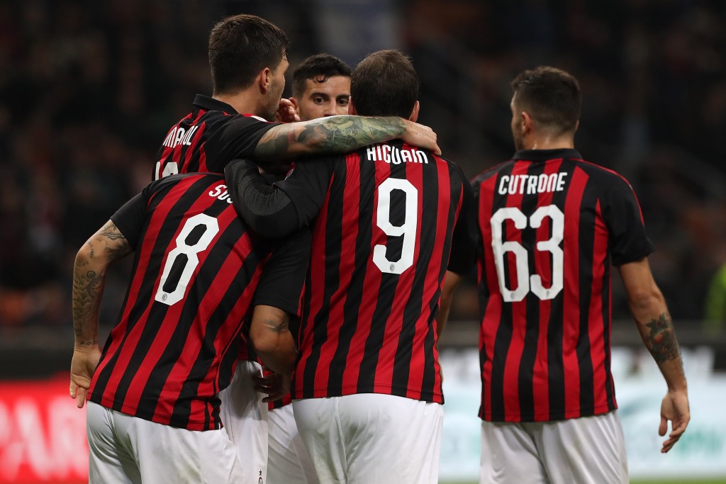 Milan-Sampdoria: Suso, Cutrone ed Higuain i migliori in campo