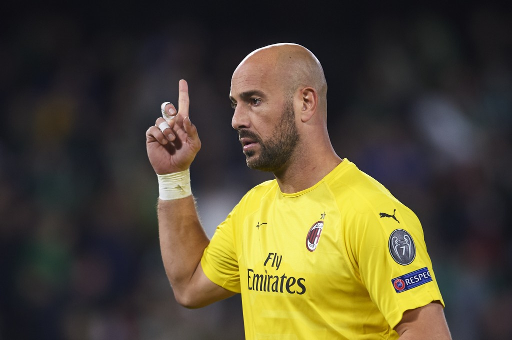 Sampdoria-Milan: Reina non perfetto su Quagliarella
