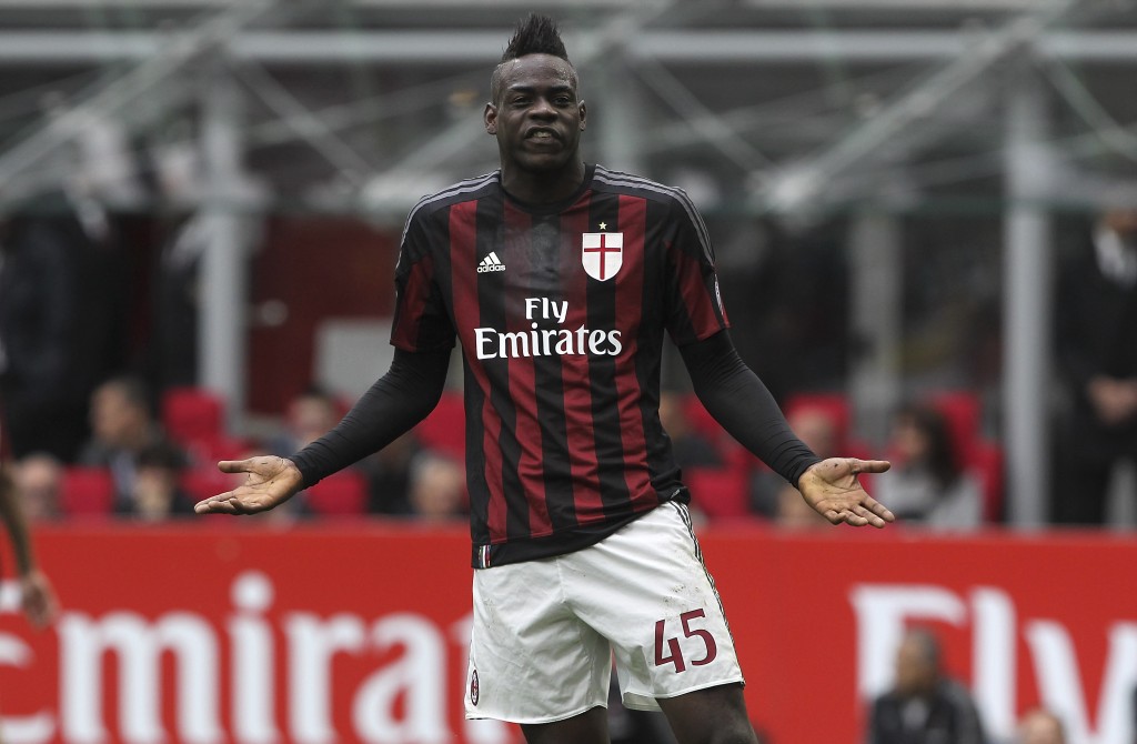 Balotelli ai tempi del Milan