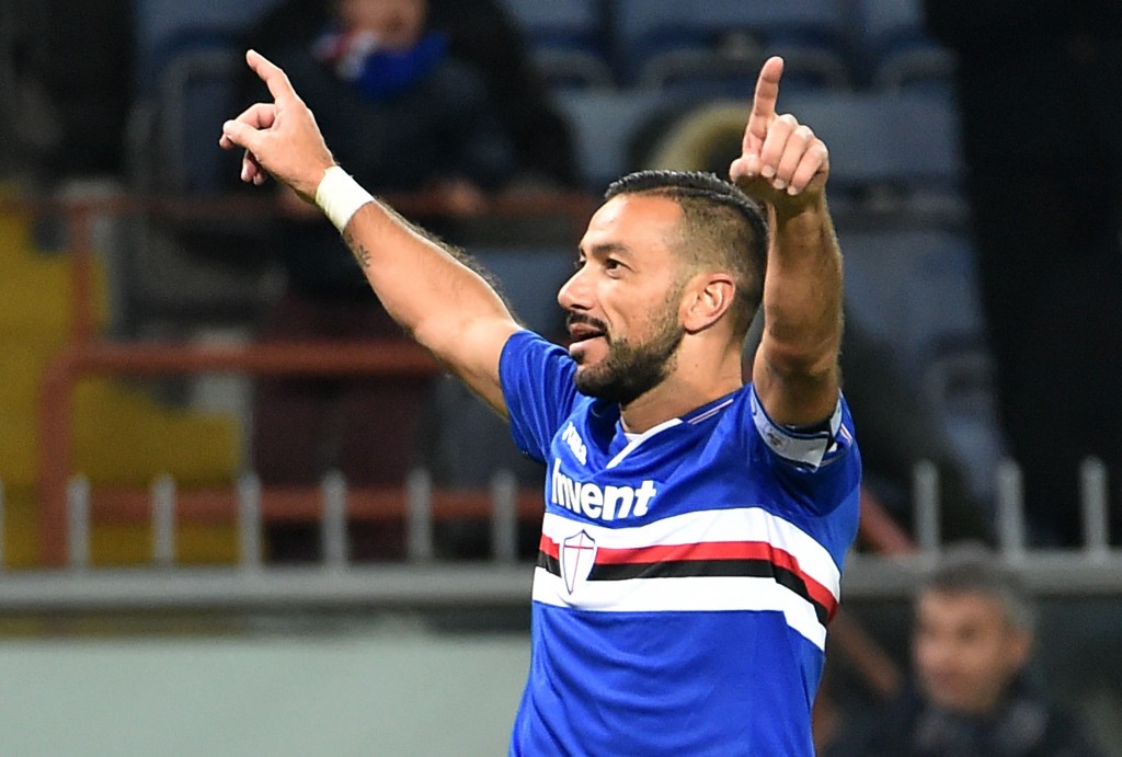 Fabio Quagliarella, attaccante e capitano della Sampdoria