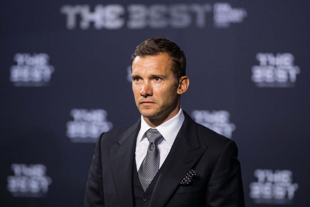 Shevchenko è l'allenatore della Nazionale Ucraina