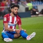 Carrasco con la maglia dell'Atletico Madrid