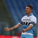 Milinkovic-Savic con la maglia della Lazio