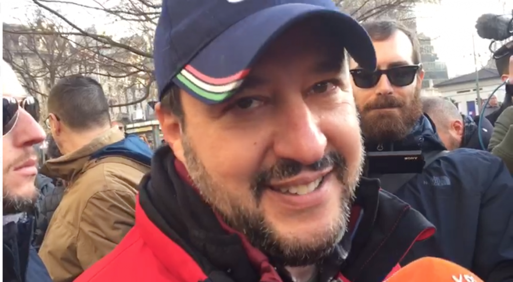 Salvini sulla partenza di Hiiguain
