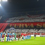 La curva sud di San Siro