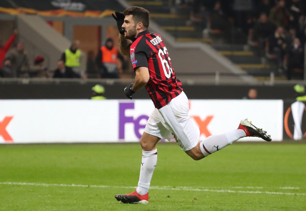 Cutrone al momento veste i colori rossoneri