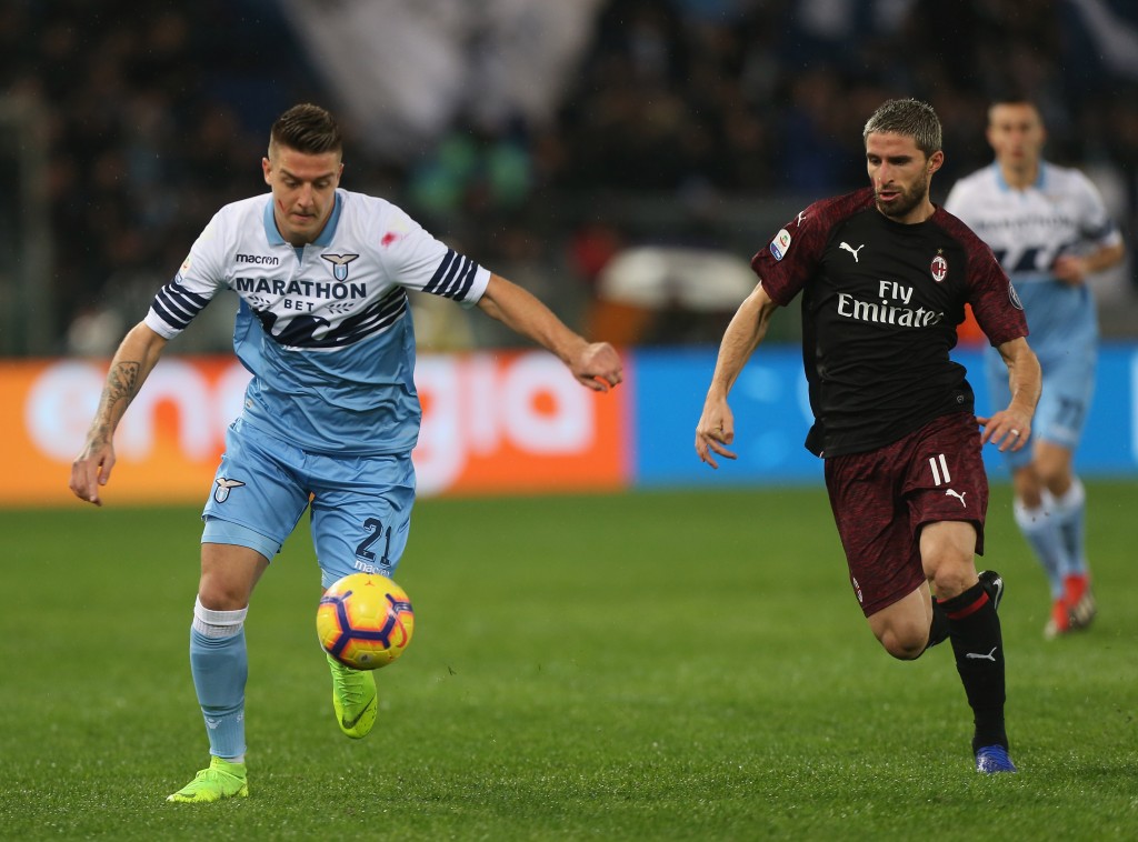 Milinkovic-Savic contro il Milan