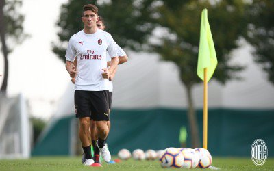 Caldara, difensore del Milan
