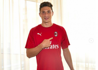 Mattia Caldara, difensore del Milan