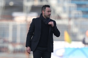 De Zerbi, allenatore del Sassuolo