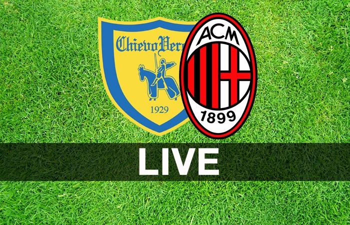 Segui la diretta di Chievo-Milan