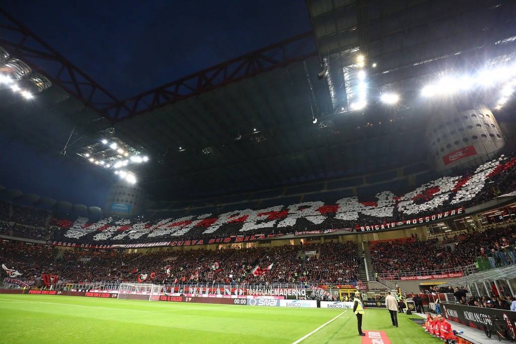 I tifosi a San Siro