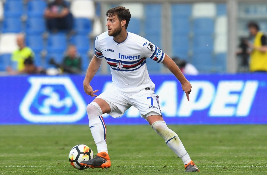 Jacopo Sala attualmente veste la maglia della Samp