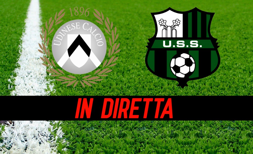 Streaming Udinese-Sassuolo, ecco come vedere la partita
