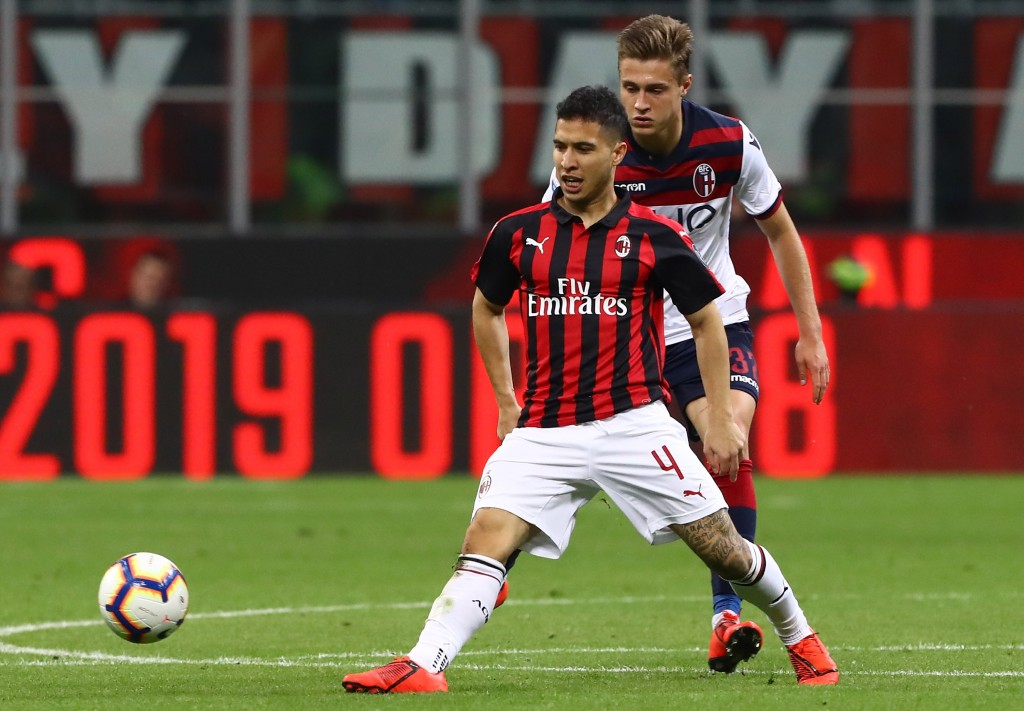 Josè Mauri con la maglia del Milan