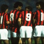 Carlo Ancelloti, Frank Rijkaard, Marco Van Basten and Ruud Gullit