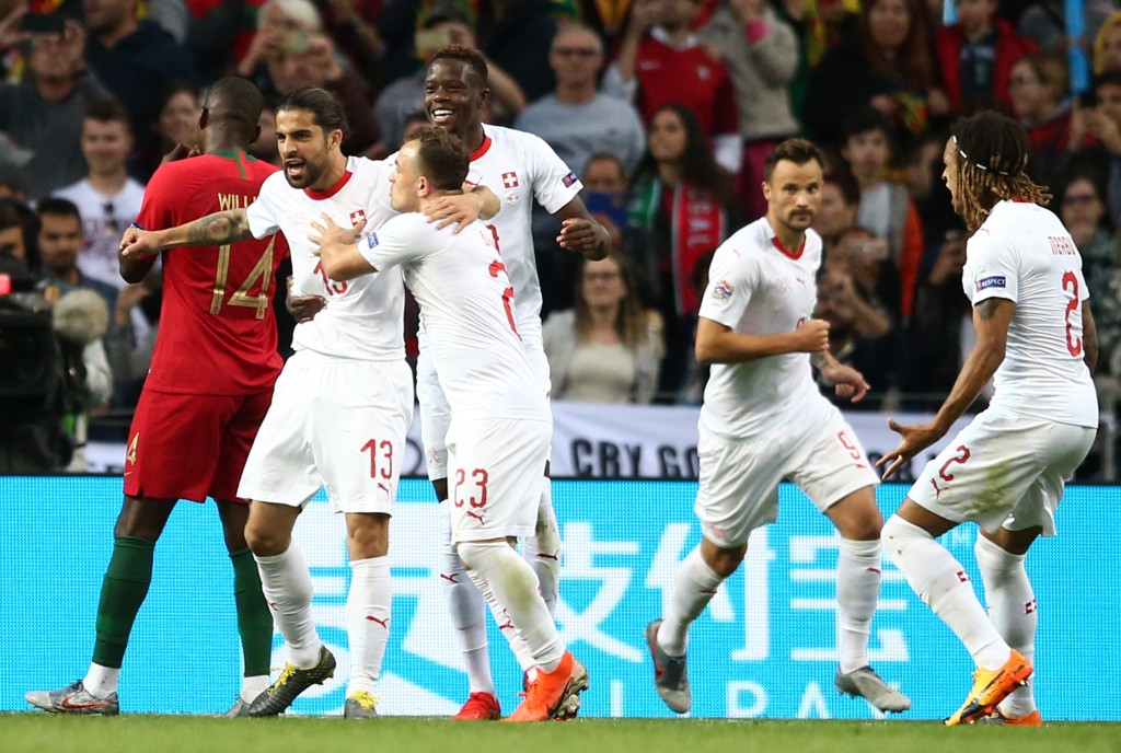 Rodriguez con la maglia della Svizzera