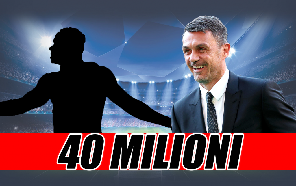 Calciomercato Milan, ecco il grande obiettivo da 40 milioni