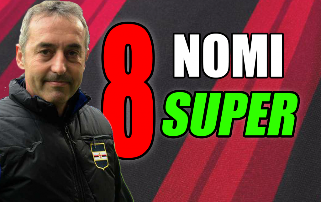 Calciomercato Milan, svelata la lista di Giampaolo: otto nomi a un passo dall'addio