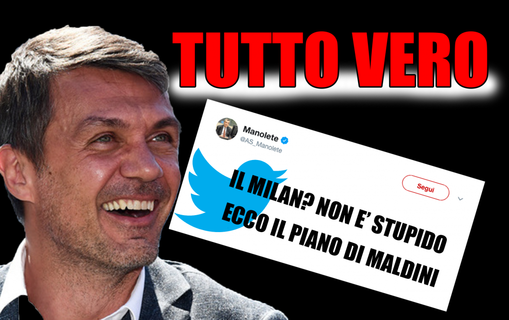 Calciomercato Milan, su Twitter arriva la rivelazione: ecco il piano di Maldini