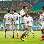 Pizarro con la Nazionale messicana