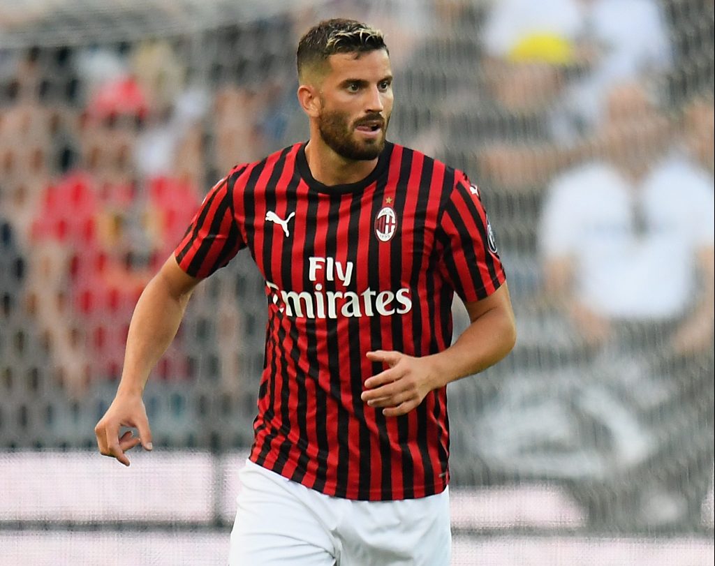 Musacchio con la maglia del Milan