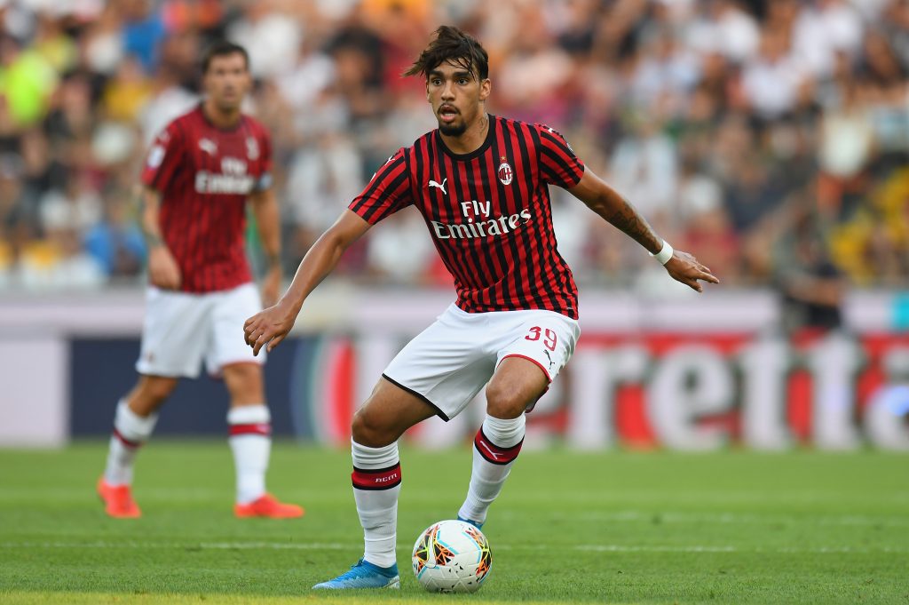 Paquetà con la maglia del Milan